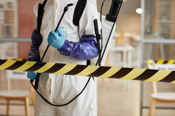 Professional Biohazard technician working in Post Falls, ID